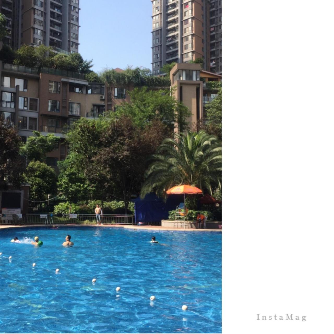 Beiou Hefeng Romantic Apartment Thành Đô Ngoại thất bức ảnh